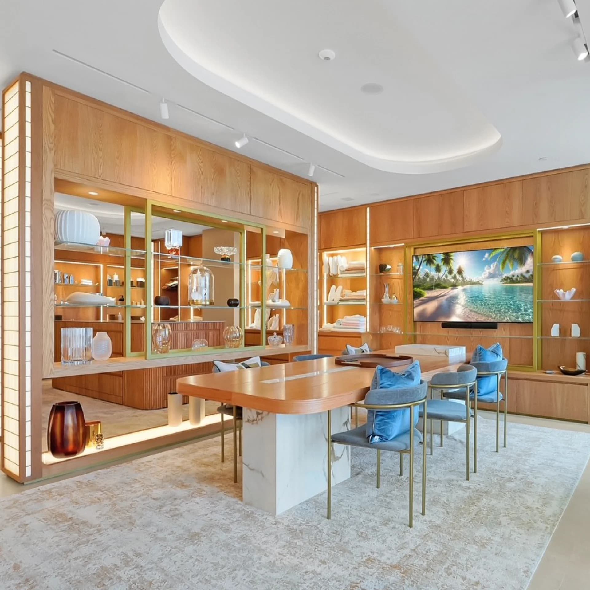 Rendering of the new Fort Lauderdale showroom exterior