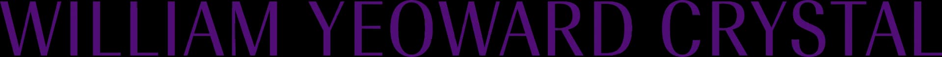 William Yeoward Crystal logo