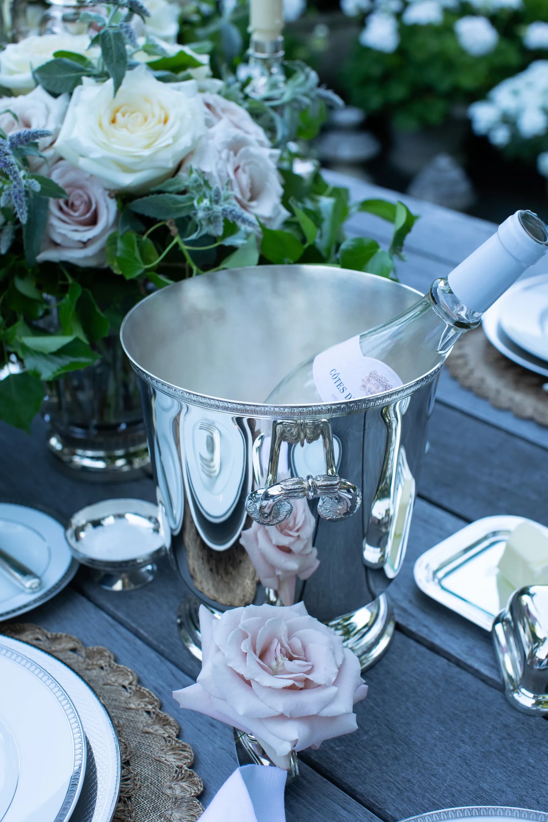 Finely crafted leather desk accessories.